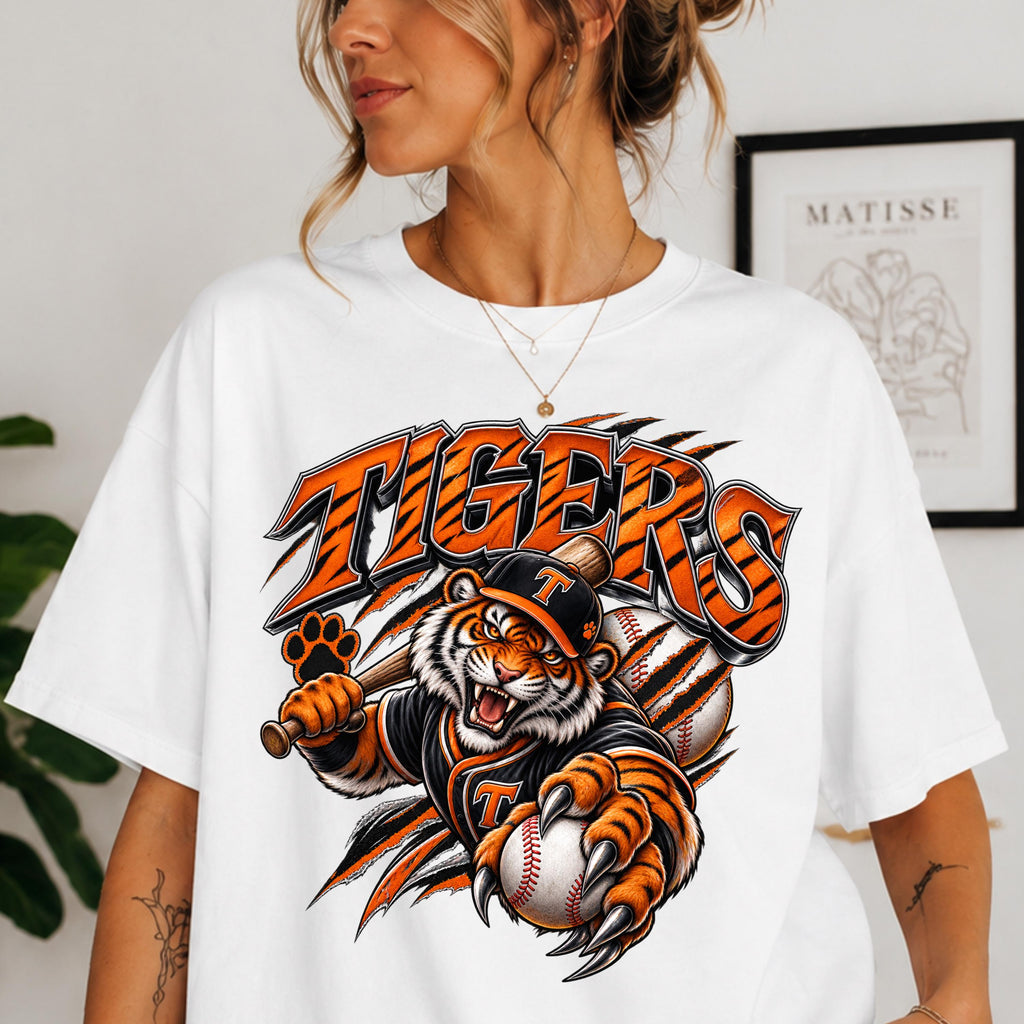 Tigers school spirit sublimation, mockup 3