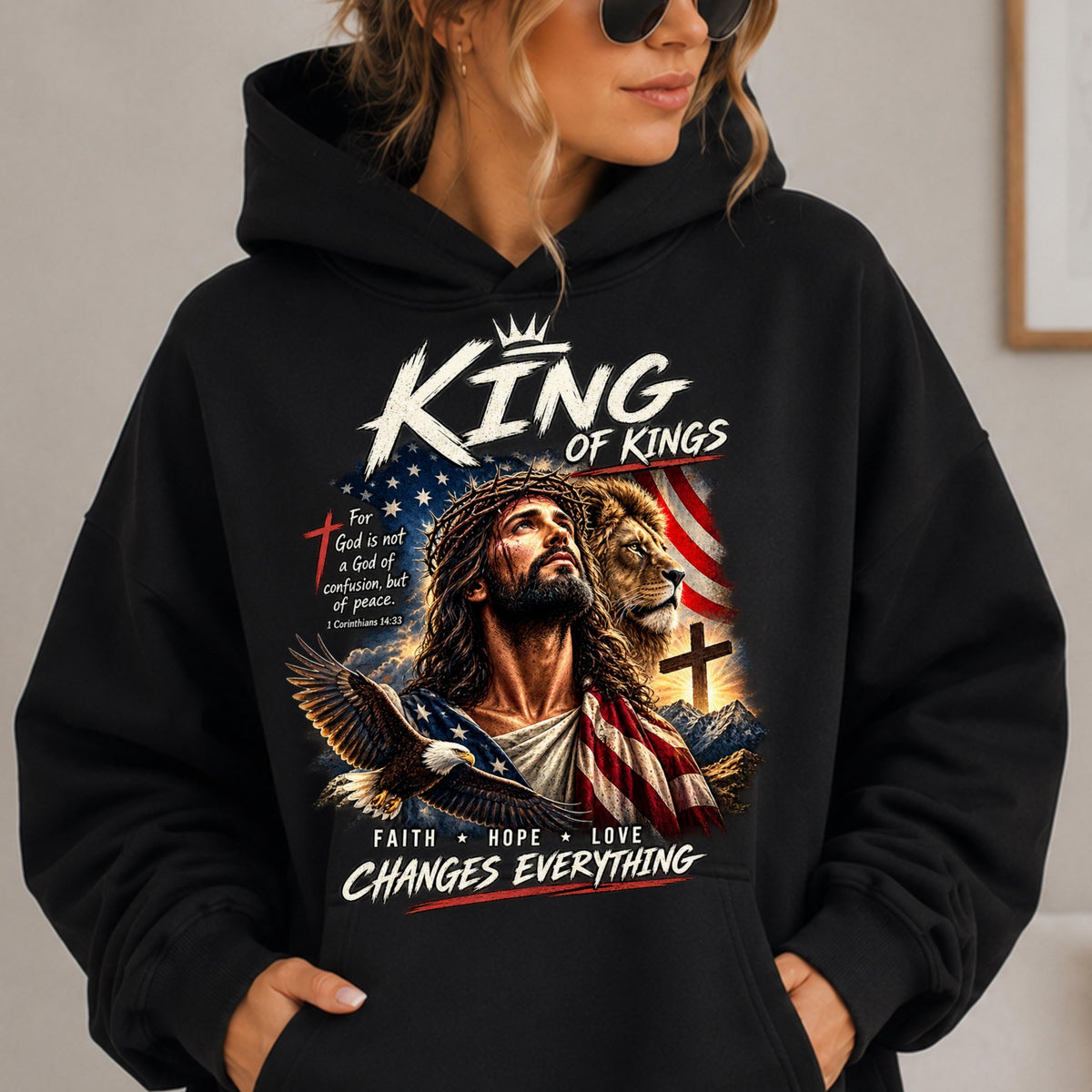 Jesus Lion of Judah PNG digital download, mockup 6