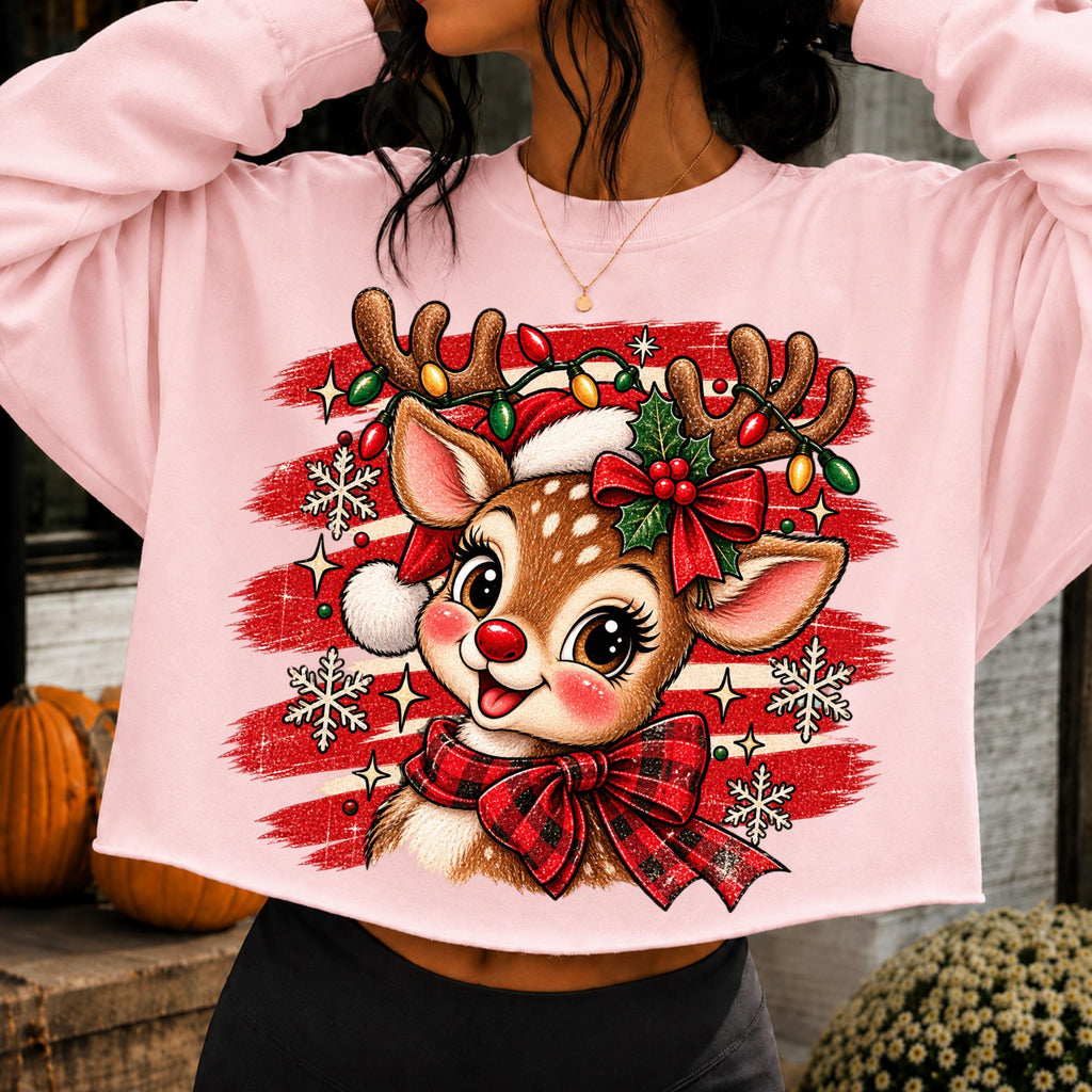 Baby deer Christmas design, mockup 6