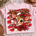 Christmas deer sublimation, mockup 4
