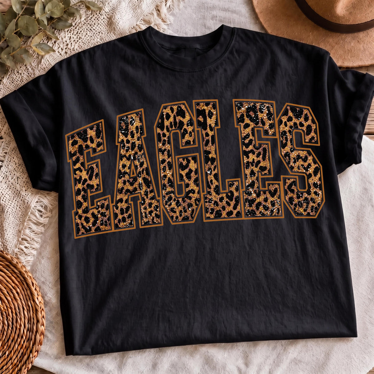 Leopard Eagles PNG game day digital download, mockup 5