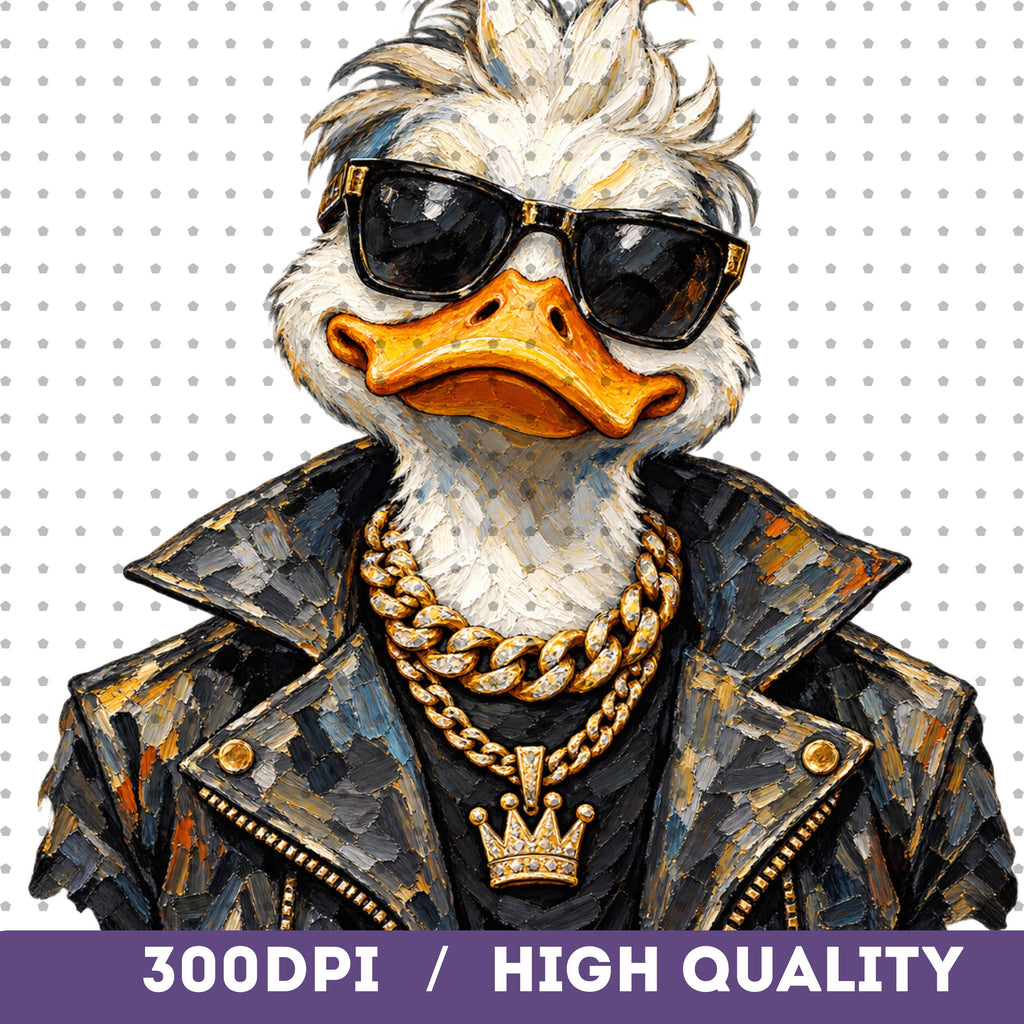 Funny duck sublimation, mockup 4