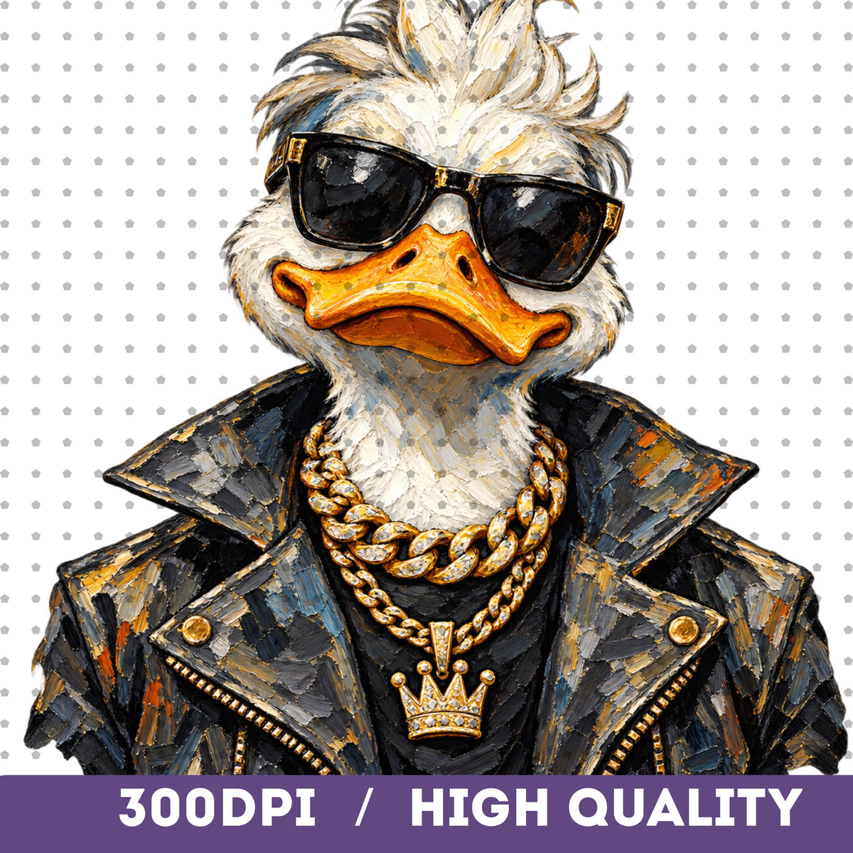 Funny duck sublimation, mockup 4