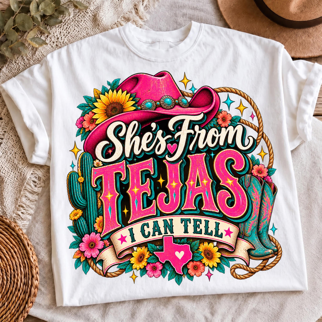 Pink cowgirl Texas PNG, mockup 2