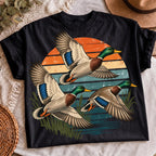 Vintage duck hunting shirt, mockup 4