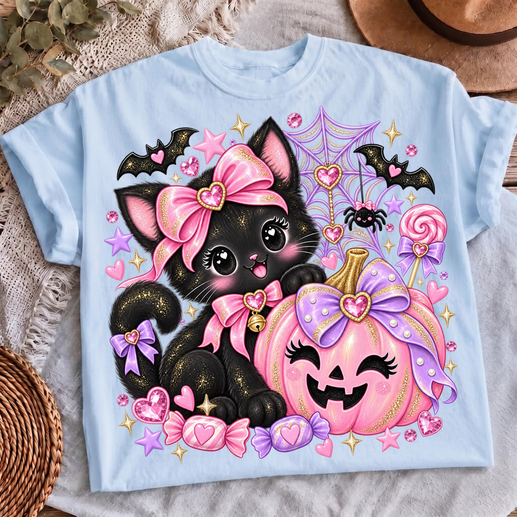 Girly Halloween sublimation, mockup 4