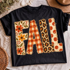 Rustic patchwork autumn shirt, mockup 4