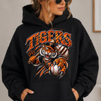 Tigers baseball PNG digital download, mockup 5
