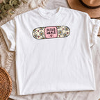 Pink bandage faith PNG, mockup 2