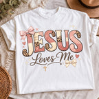 Coquette Jesus floral faith PNG, mockup 2