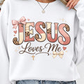 Jesus floral bow PNG coquette Christian shirt design mockup