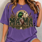 Western duck hunting mama graphic mockup