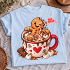 Well Shit gingerbread Christmas sublimation design mockup