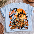 Orange Shirt Day turtle PNG sublimation design, mockup 3