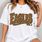 Eagles leopard school spirit PNG, mockup 2