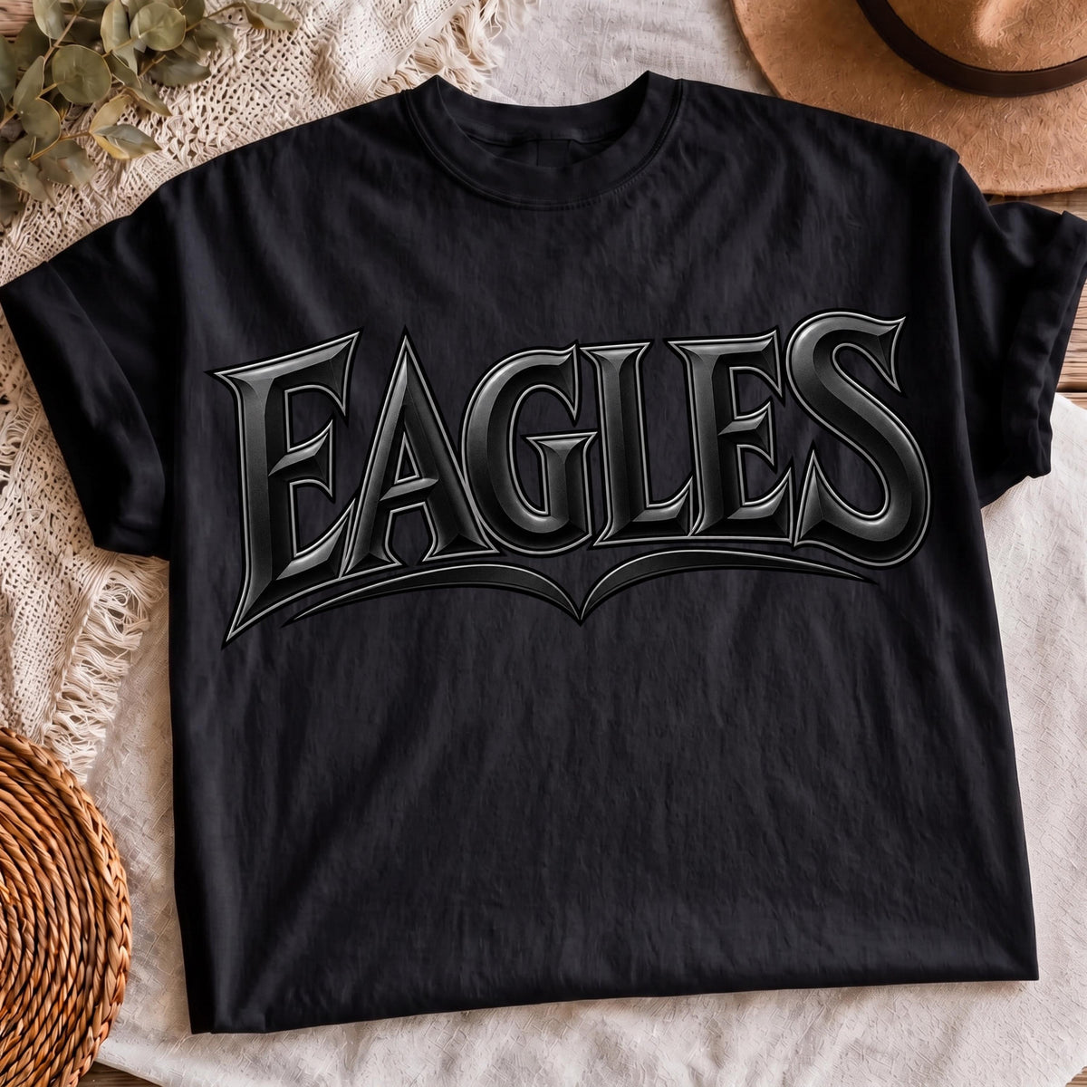 Eagles game day typography sublimation, mockup 3