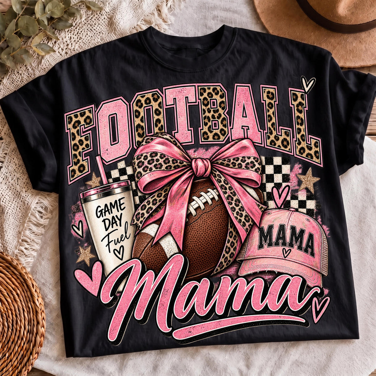 Game day mom sublimation, mockup 4
