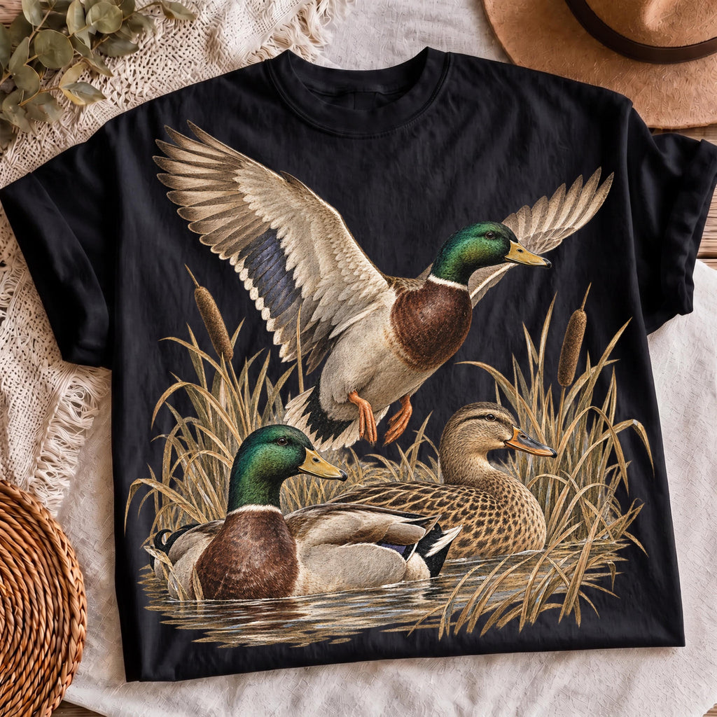 Duck hunting sublimation design, mockup 3