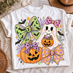 Ghost with candy bucket PNG, mockup 2