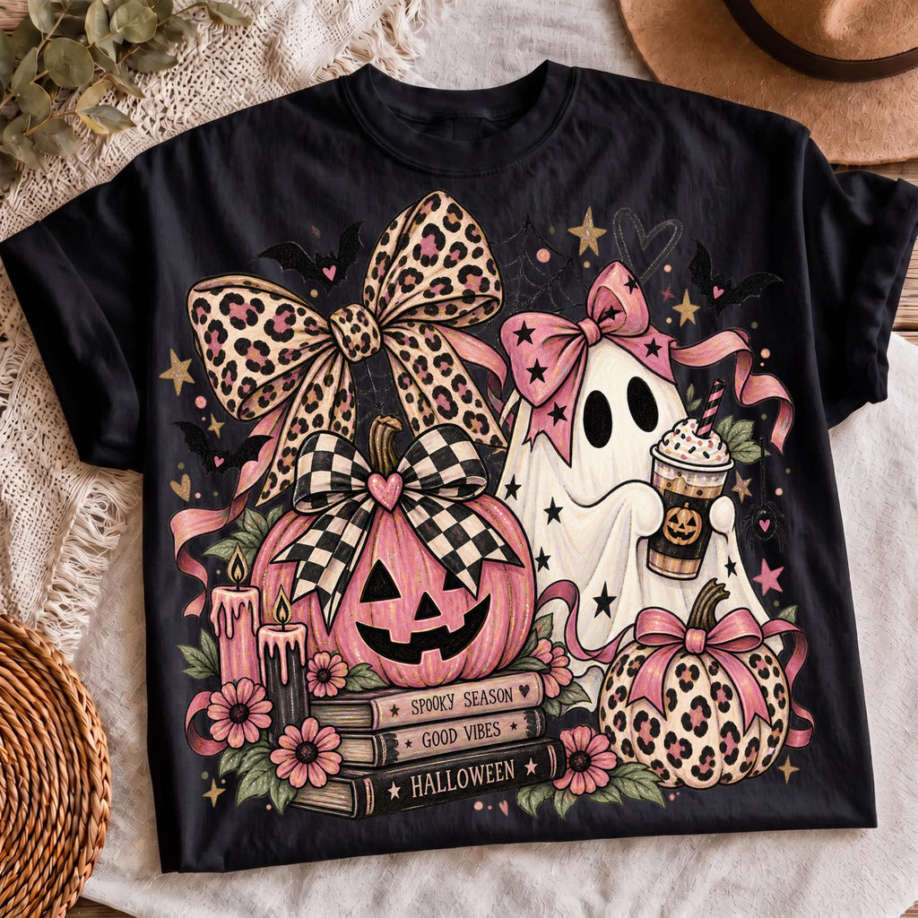 Vintage spooky season design, mockup 3