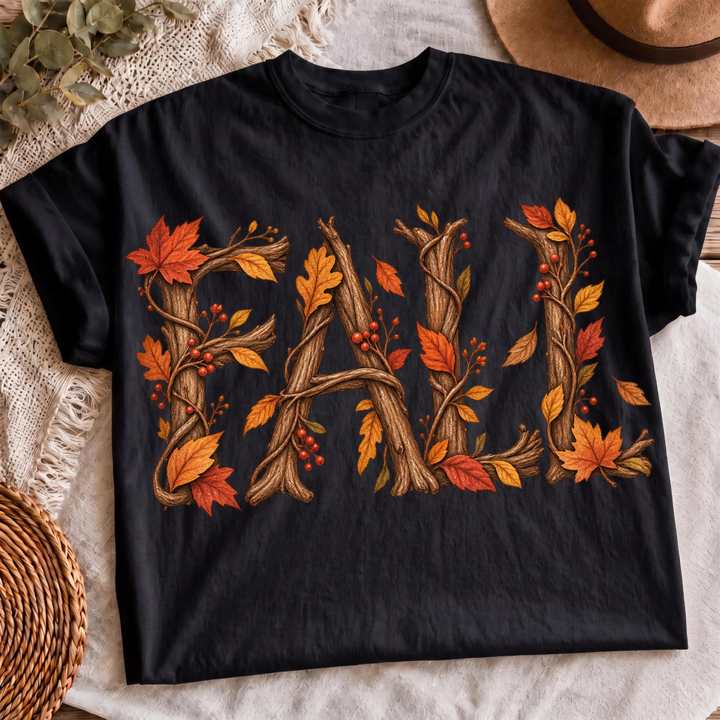 Hand drawn fall sublimation, mockup 4