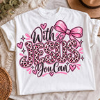 Pink leopard faith PNG, mockup 2