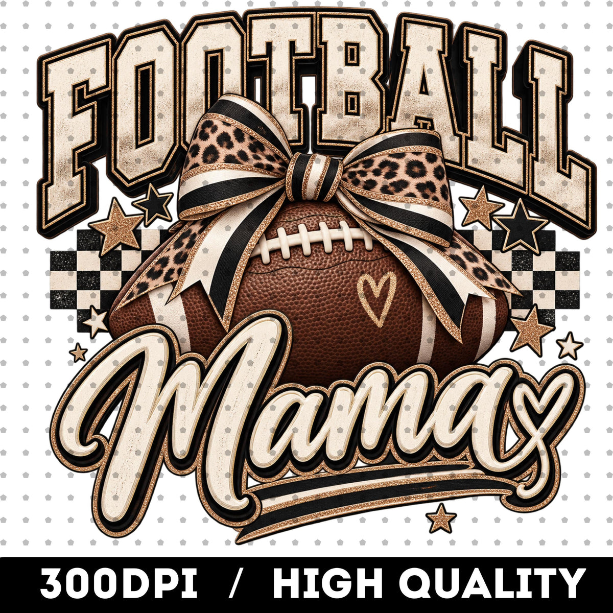 Football Mama PNG game day sublimation design, mockup 2