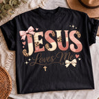 Christian floral bow sublimation design, mockup 3