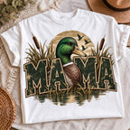Rustic camo country mama PNG mockup