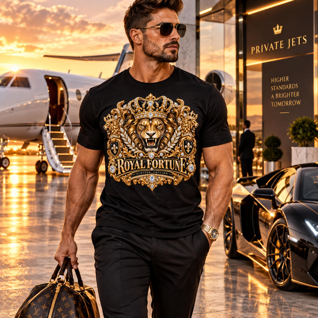 Crowned lion with diamonds luxury PNG, mockup 2