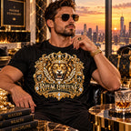 Royal Fortune lion streetwear design, mockup 3