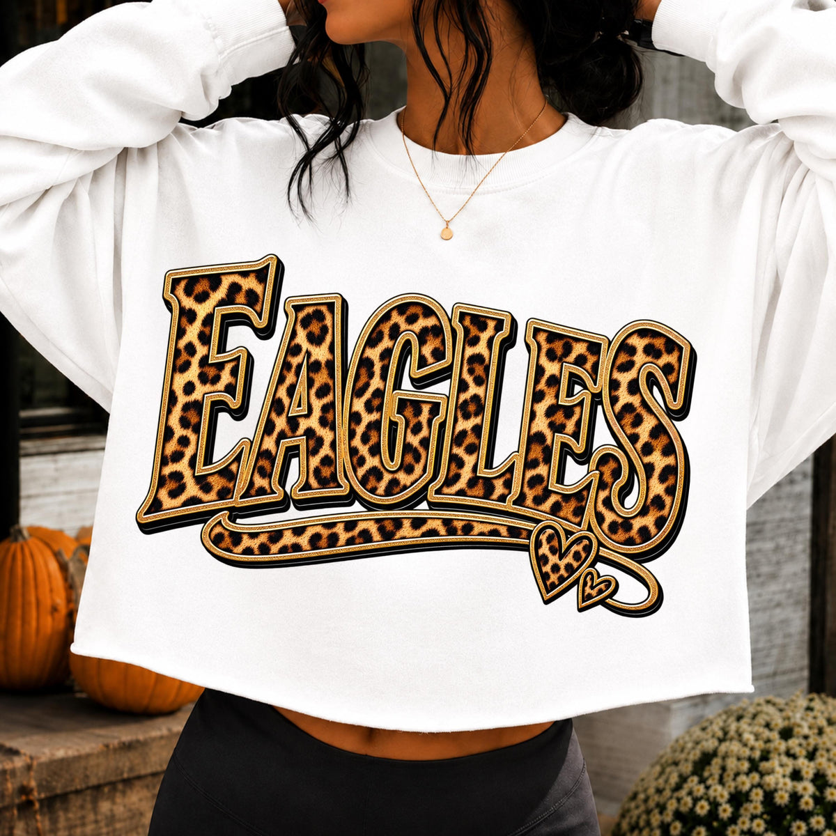 Leopard Eagles cheer mom design, mockup 3