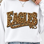 Eagles leopard game day sublimation, mockup 4
