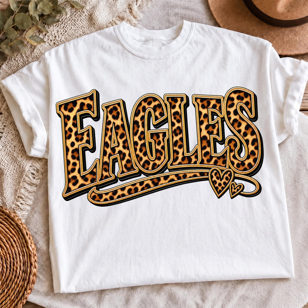 Eagles leopard print football mom, mockup 5