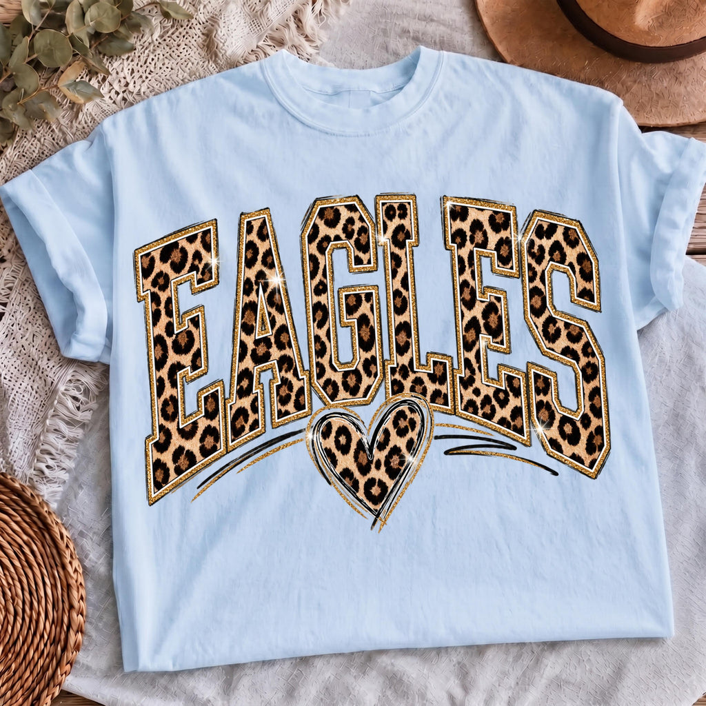 Eagles leopard print team spirit, mockup 7