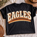 Vintage Eagles game day sublimation, mockup 3