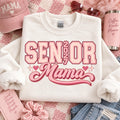 Senior Mama 2027 retro pink PNG design mockup